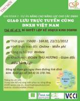 Giao lưu trực tuyến miễn phí: \