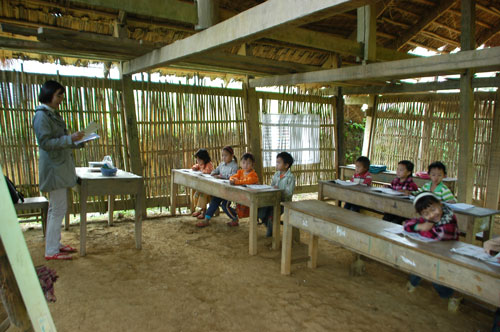 Điều kiện học tập khó khăn